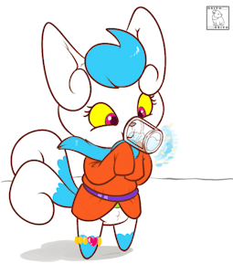 Psychic Water Glass -By LittleBearArnold- by DanielMania123