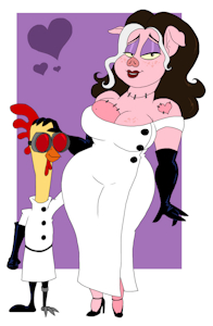 Bride of Chickenstein by SpiketheKlown