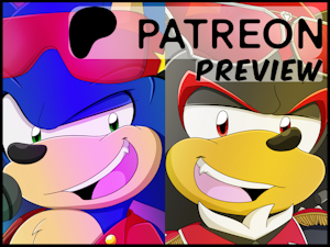 Patreon Preview - Secret Fan AU by SilverTyler25
