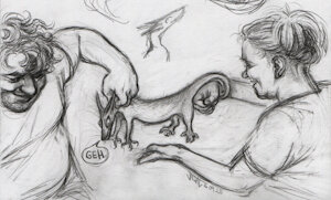 proper animal handling by Jacqal