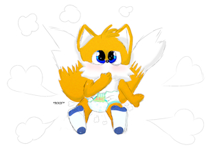 Tails Turned Toddler by MilestheHedgehog