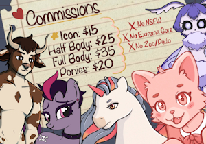 Commissions Open! by RenaBrea