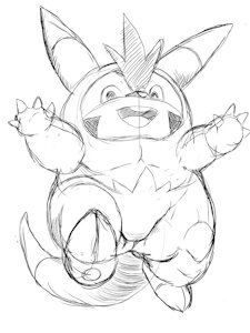Sketch 422 - Quilladin by WinickLim