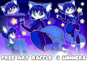 [OPEN] Free Art Raffle on FA by Freylika