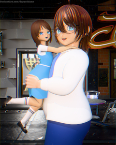 Big Bro Heartie by NekoAiko3D