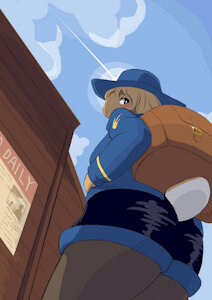 Peddler + Rough-looking guy by inouaoi