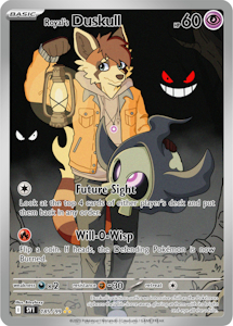 Custom Pokémon Card Commission by BitsyFoxy