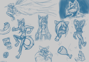 Art Stream Sketches by Last69Skullz