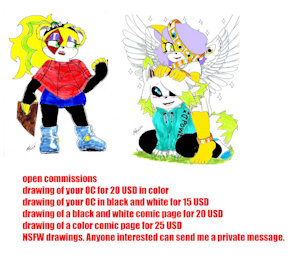 open commissions by EROSART