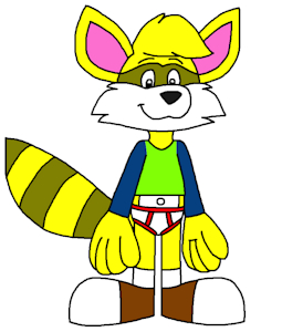 Melvin Ringtail by CartoonFoxArt2002