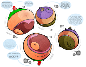 (T) Flying Snowballs by InflateResponsiblyIB