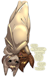 Bats Doing What Bats Do by Daaberlicious