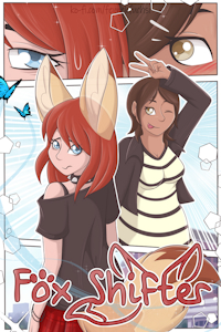 Fox Shifter Comic Cover by fennekfuchs