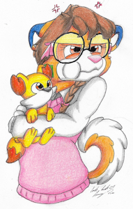 NO MY FENNEKIN by SilverSimba01