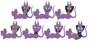 DS8 Bottomless Beerus w/o Gold by darkshiner8