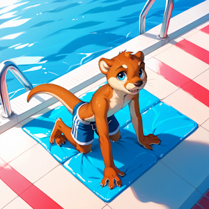 "Watch me do a cannonball!!" by TearMarks