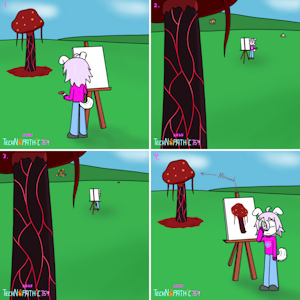 Painting by Netherkitty