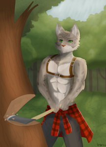 Lumber lynx by Zyroax