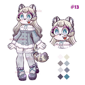 Mobian adopt OPEN by Mochiikuma