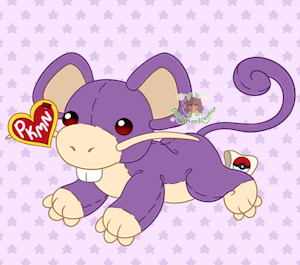 Beanie Baby Rattata by dandyliondreamer