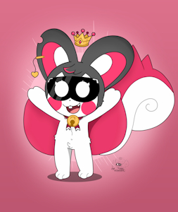 Lulu The Emolga by MrsNyawashi