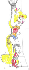 WONDER WOMAN Minerva Mink of Animaniacs DiD by Godzilla713