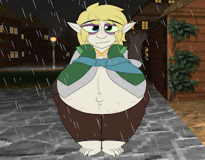 Talyn Preg In The Rain by KinkDungeon38