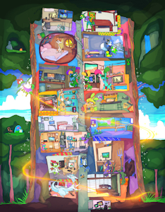 Art Event #12.9: The MAGIC TREE of FRIENDSHIP!!!!!!!!! by Roksim