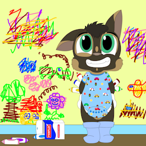 Daddys Little Artist by FoxPatronus