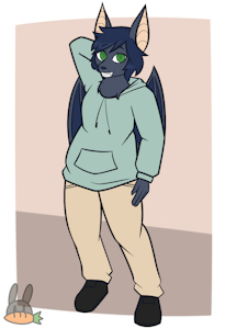 Commission - Bat by KassBB
