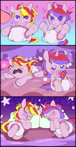 Taking care of them by taffytoffee