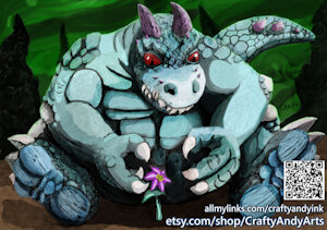 Monster and Their Pets Flower color by CraftyAndyArt