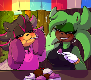 [Art Fight] by Gluttonace