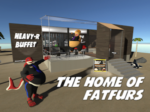 Relaunch! The Heavy-R Buffet, the Fatfur Vrchat World by irongut