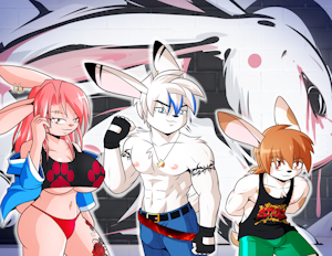 Rabbit supremacy by FireConejo