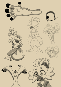 Tulin Sketch Practice by TrevorFox