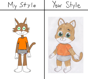 Alexis in My Style by BlazeHeartPanther
