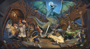 The Shattered Hut by pandapaco