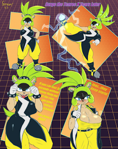 Surge the Tenrec Sketches by OrlenaTheCoyote