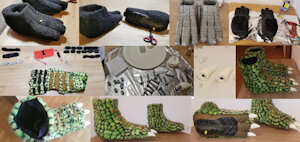 Da Tis new hind paws by DaTi