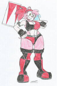 Amy Harley-Quinn by marlon64