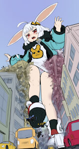 a tight fit for Taffy by AlloyRabbit