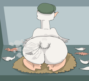 ANIMATED a merganser gets drafted PART 5 by MicroMoonman