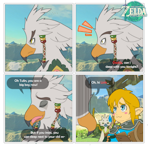 The Legend of Zelda: Daddy Teba by AriesArtist
