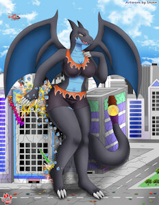 Giant Charizard 2025 by Shinn3