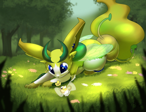 The Meadows of May Flowers by Rika