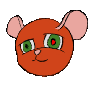(Animated gif) The mouse winks by FwuffyBlue