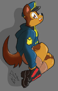 Mah boi chase by TheBurningDonut