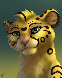 Peering Into A Story by MwendoTheCheetah
