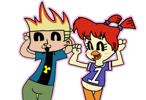 JOHNNY AND GOSALYN by MrWubbster